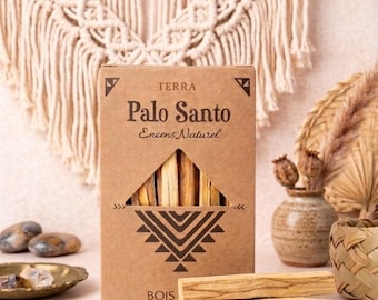 Original Palo Santo Sticks from Peru | 70g | 100% Natural | SERFOR Certified (for legal/sustainable forest management)