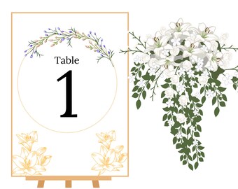 Table number , wedding table number, digital file wedding table number, event table number digital file, party table number