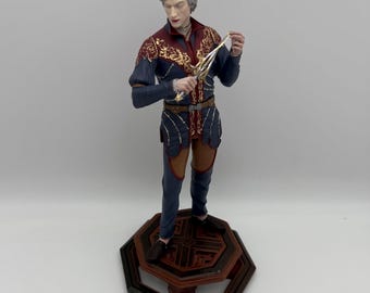 Astarion Baldurs Gate 3 Figure, 12k Print Unpainted, 3d printed Model, Gift for Gamer, BG3 Statue, Handmade Gift, Figurine Gift