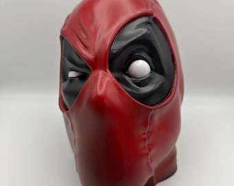 Deadpool Headphone Stand , Paintable Bust, Gaming Decor