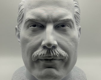 Freddie Mercury Headphone Stand, Queen, Rock vocalist, British Artist,Headphone Bust, Headset Stand, Gaming Headset Stand