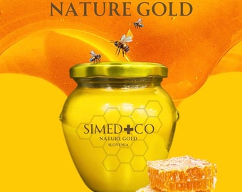 Onguent au miel Nature Gold, soin de la peau, hydratant, cicatrisation de la peau, cicatrices, protection de la peau, beauté, produit 100 % naturel, produit slovène