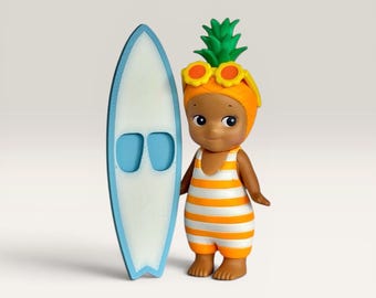 Surfboard Display for Sonny Angels | 3D Printed Display Base