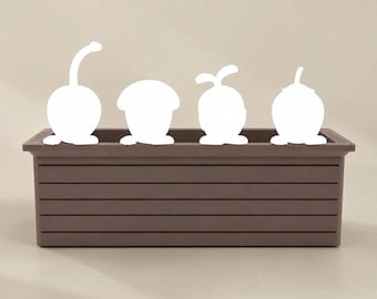Mini Garden Bed Display | For Adhesive-Backed Collectible Figures