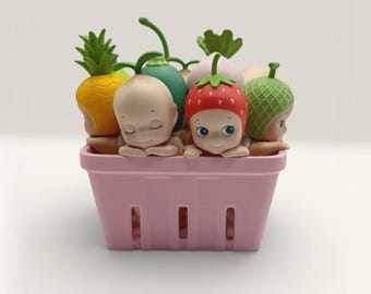 Berry Basket Display for Sonny Angel Figures 3D Printed Mini Organizer