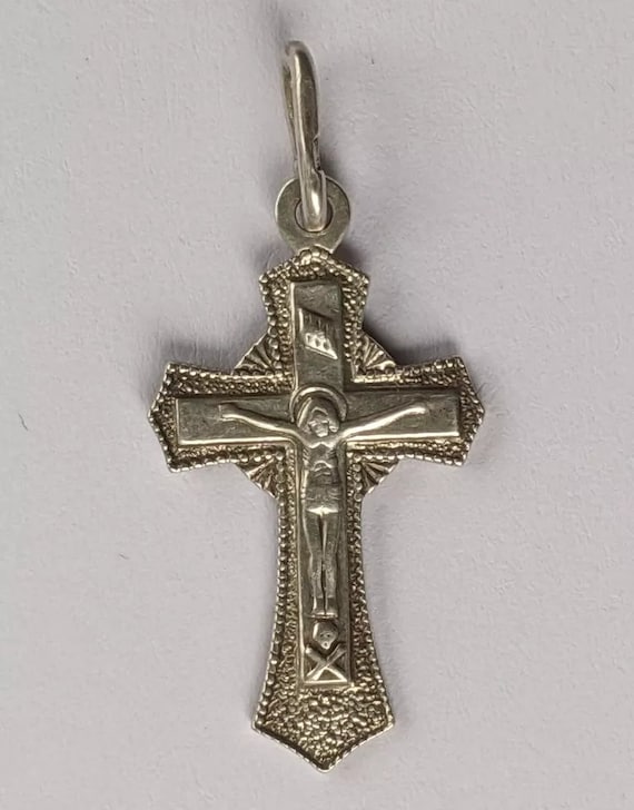 Antique ファッション イエスキリスト♦️クロスペンダント
