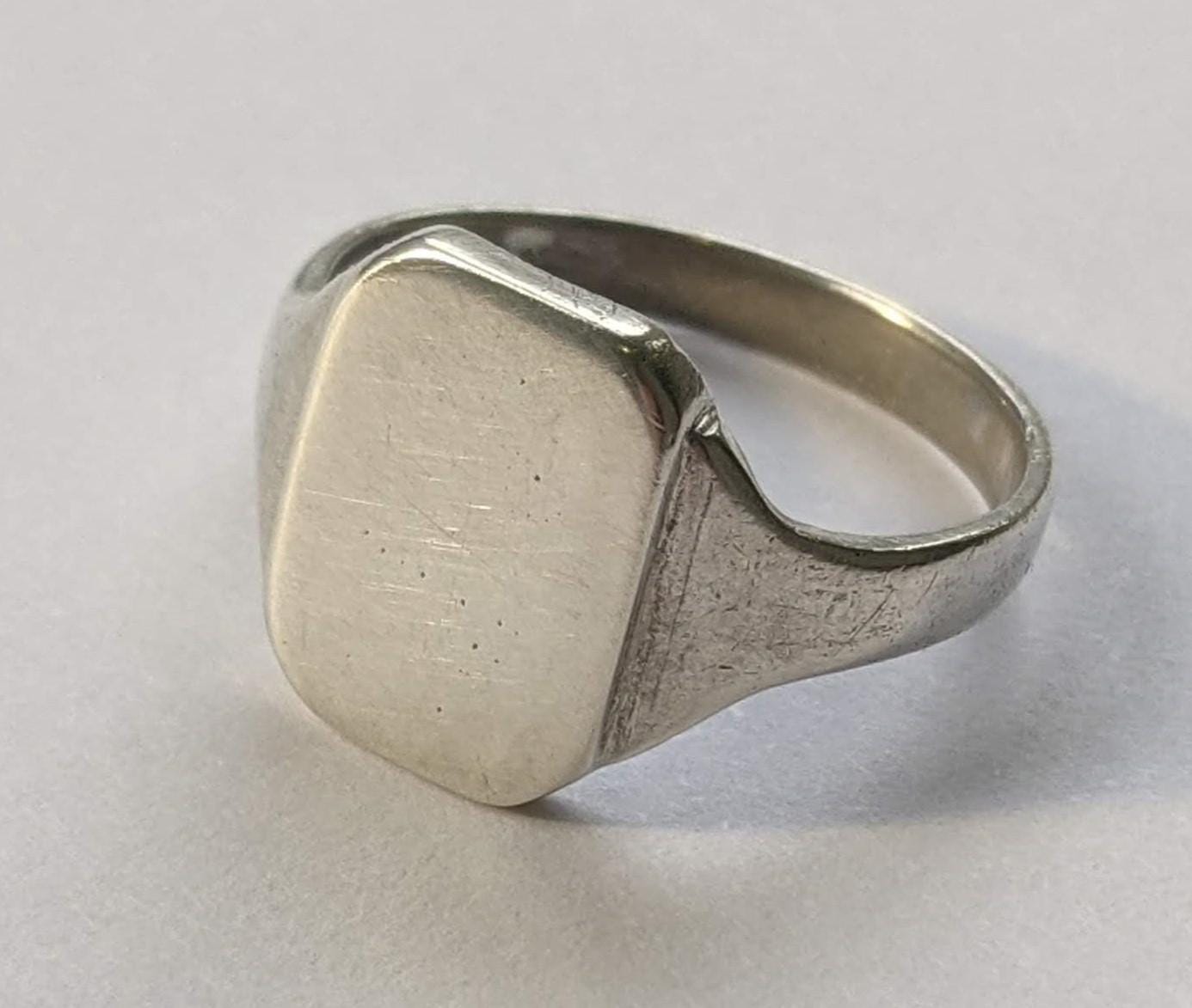 シグネットリング - Etsy 日本