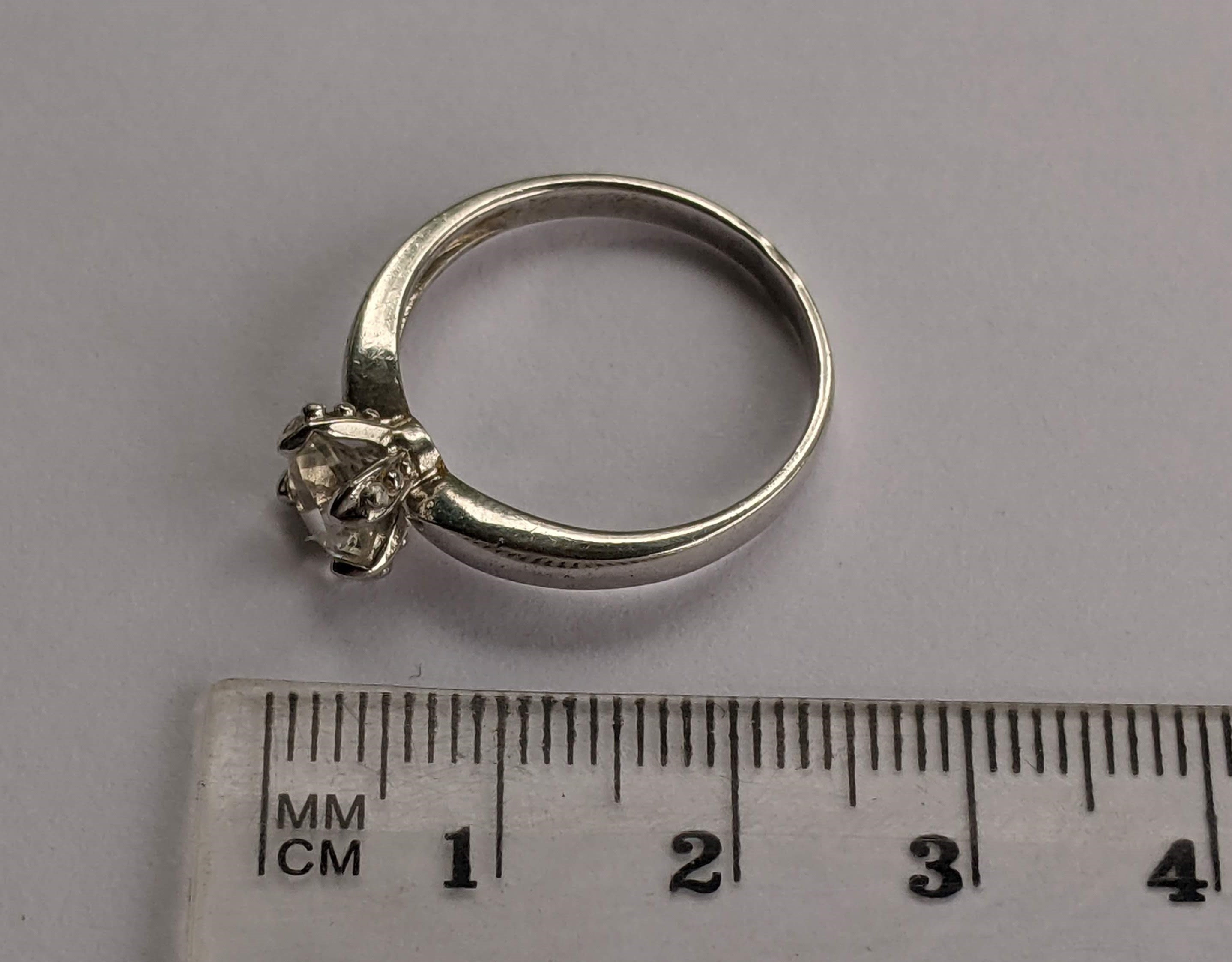 Vintage Ring Silver 925 Size 8.5 Weight 2.4 G. - Etsy