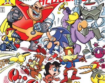 Collection complète Archie Sonic the Hedgehog (#0-#290 + promotions)