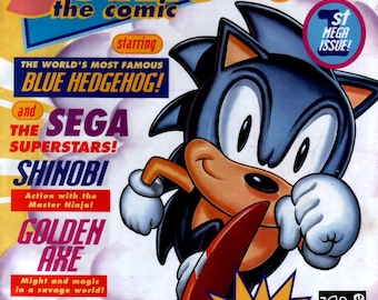 Collezione completa di fumetti Fleetway Sonic (#1-#223 + speciali)