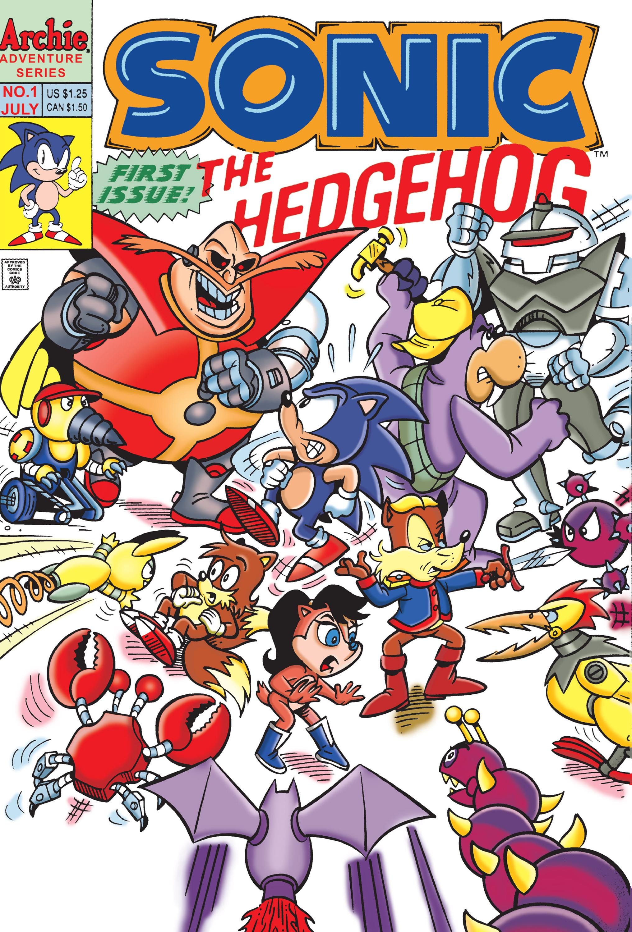 Complete Archie Sonic the Hedgehog Collection (#0-#290 + specials)