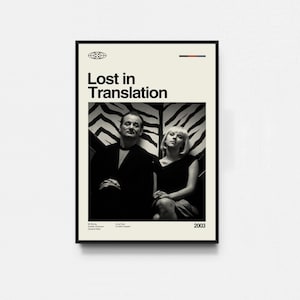 Lost in Translation Japanese Poster - Etsy