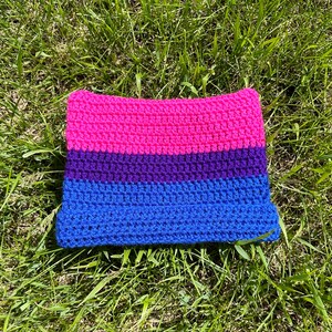 Écusson Brodé Drapeau Bi - Fierté Bisexuelle - À Coudre Sur Veste, Sac à Dos