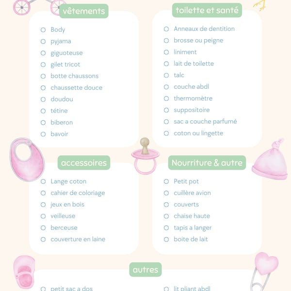 My abdl checklist