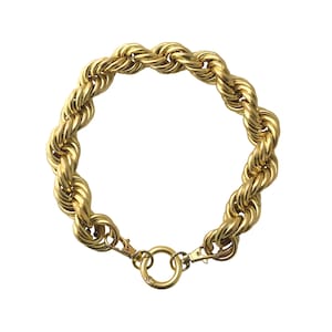 Dog Collar Gold Rope Chain Large Big Huge Dookie Necklace Pug Pitbull French Bulldog English Pit Boxer Etsy