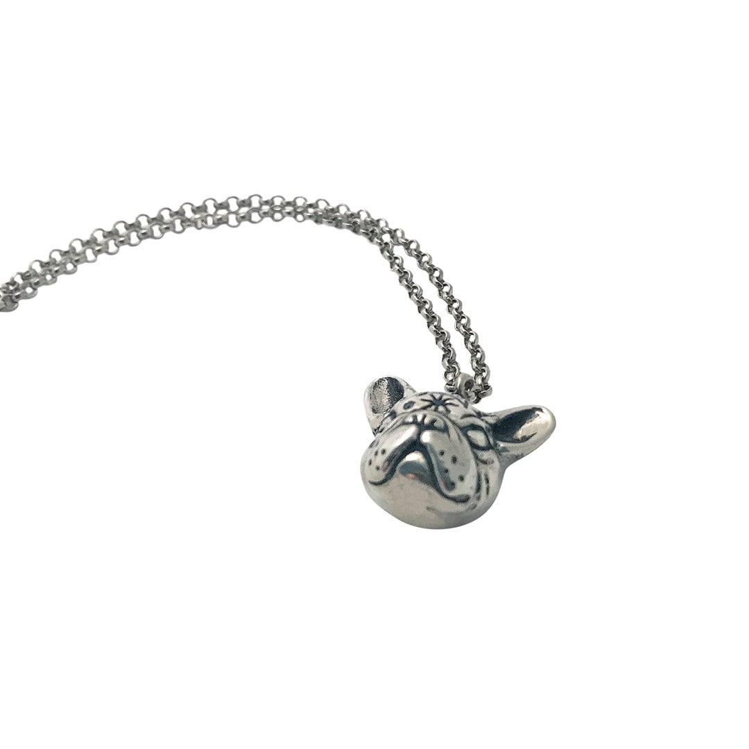 Buy French Bulldog Necklace Frenchie Jewelry Gold Dog Silver Online in  India - Etsy