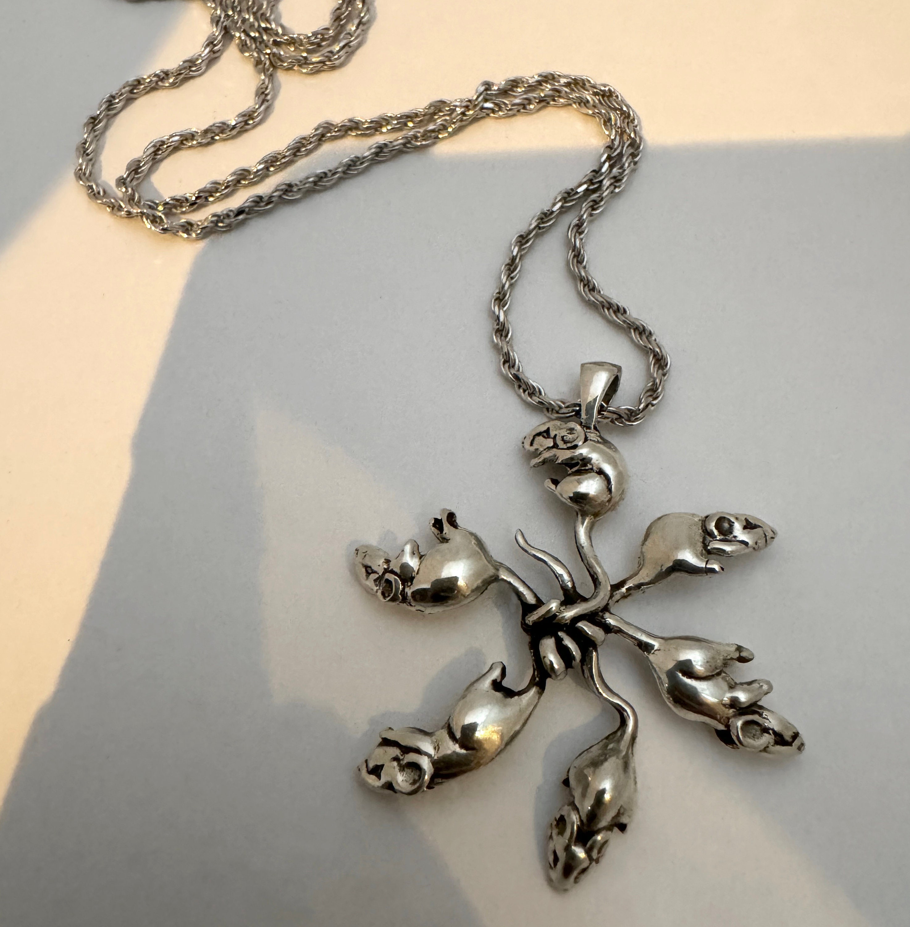 RATS x WTAPS SAY CHEESE / NECKLACE / SILVER 925 FULL BLOOD 15周年