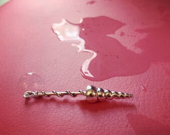 Unicorn Necklace Bubble Blower Wand Rainbow Silver Gold Jewelry