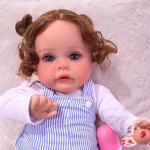 Bambola Reborn realistica da 22 pollici: bambina realistica con accessori