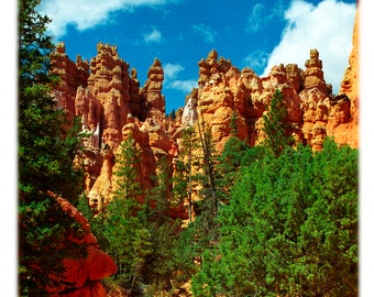 Hoodoos - Bryce Canyon Photography, Southwestern Home Decor Fine Art Print or Note Cards