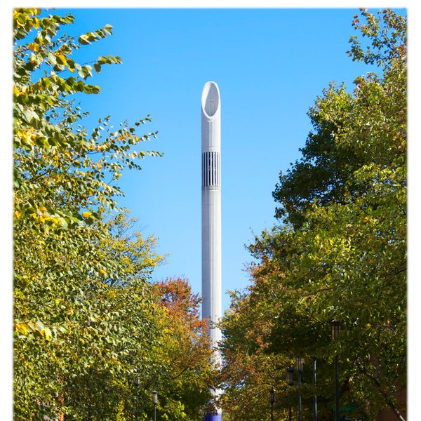 UNC Charlotte Belk Tower - North Carolina Photography, Collegiate Home Decor Fine Art Print ou Note Cards