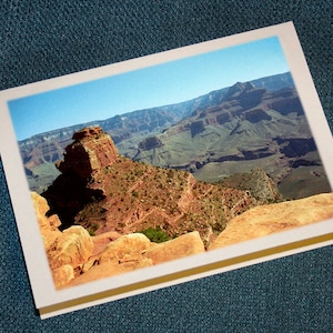 Grand Canyon Grußkarten - Set mit 4 verschiedenen Fotos - Arizona Southwest, Nationalpark Fotografie, Kunst Briefpapier