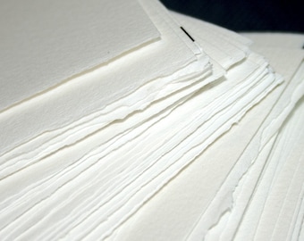 Half-Pound of Paper - Arches 90 lb. Watercolor Paper Blanks - Supplies