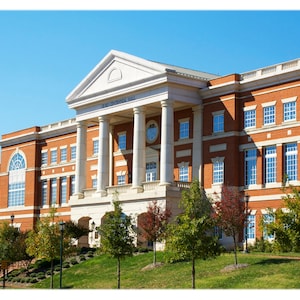 UNC Charlotte Duke Centennial Hall - Fotografía de Carolina del Norte, Collegiate Home Decor Fine Art Print o tarjetas de notas