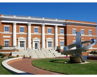 UNC Charlotte Duke Centennial Hall - North Carolina Photography, Collegiate Home Decor Fine Art Print or Note Cards