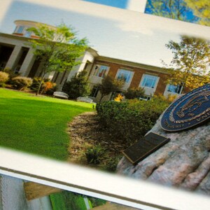 UNC Greensboro Elliot University Center, North Carolina Photography UNCG Home Decor Fine Art Print or Note Card Set image 2