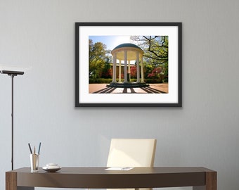 Old Well at UNC-Chapel Hill, North Carolina Photography - UNC-CH, College Home Decor Fine Art Print or Note Card Set