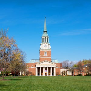 Wait Chapel, Wake Forest University - College Home Decor - Fine Art Print or Note Card Set