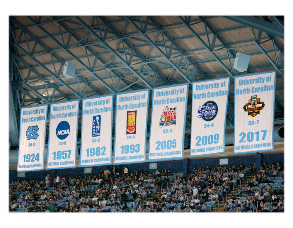 UNC Chapel Hill Tar Heels Basketball National Championship