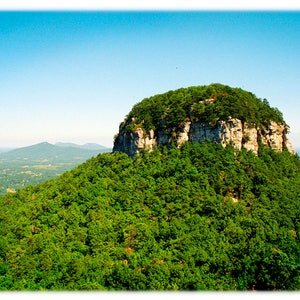 Big Pinnacle, Pilot Mountain State Park, North Carolina Photography - Home Decor Fine Art Print or Note Cards