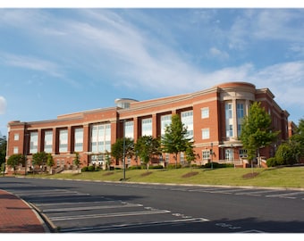 UNC Charlotte EPIC Building - North Carolina Photography, Collegiate Home Decor Fine Art Print or Note Cards