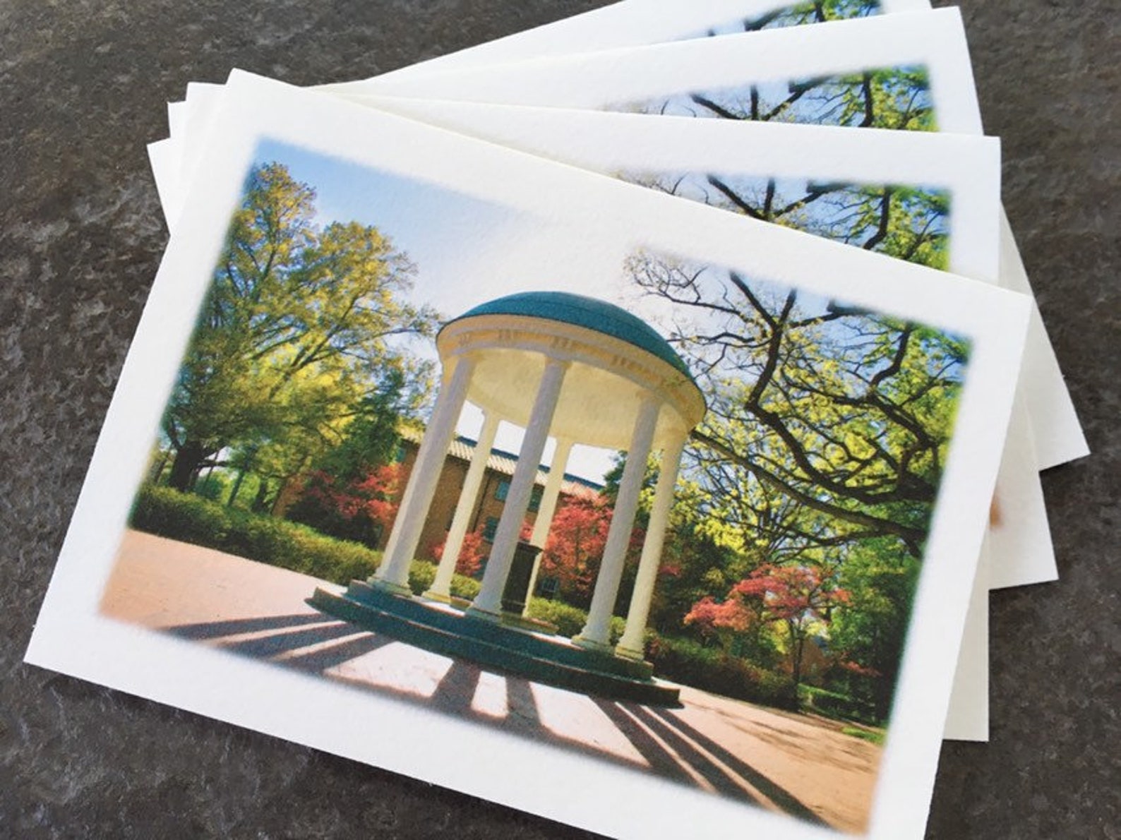 CHAPEL HILL OLD WELL - Irina Ushakova - Paintings & Prints, Landscapes