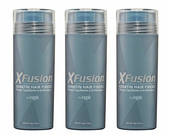 XFusion Keratin Hair Fiber Fiber 28g Black Dark Brown Medium Brown Light Brown Grey Auburn Fast Shipping