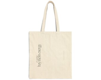 Het geeft Boy Mom Energy Canvas Tote Bag, minimalistisch, eenvoudig ontwerp door Coast Grown Photography, moederschap, Moederdag