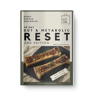 Réinitialisation intestinale et métabolique de 30 jours : guide de santé du nutritionniste avec recettes (livre électronique)