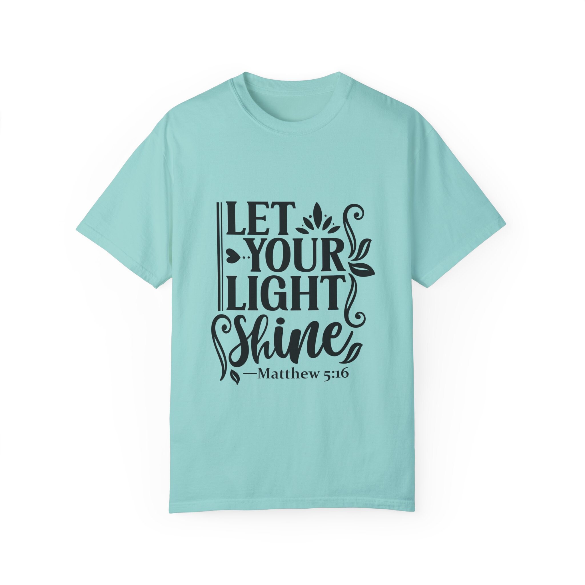 Let Your Light Shine Women's Shirt Jesus Tee Christian Apparel Faith ...