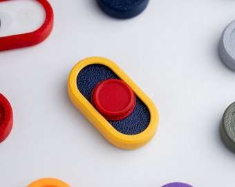 Haptic Slider, Fidget Clicker, EDC Fidget, Office Fidget Toy, Fidget Slide - 2 Clicker