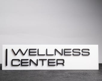Wellness Center Wall Sign – Severance TV Show – Lumoon Industries Inspired 3D Printed Decor