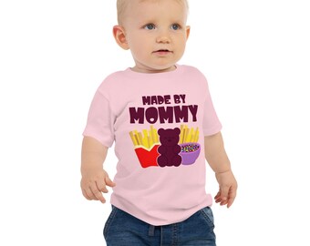T-shirt à manches courtes en jersey pour bébé Made by Mommy