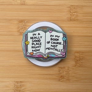 In A Really Good Place マグネットグリップ | Kindle & Phoneホルダー、MagSafeデバイス対応