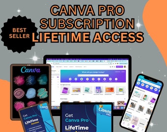 Abbonamento a Canva Pro Accesso a vita