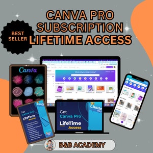 Canva Pro Subscription Lifetime Access