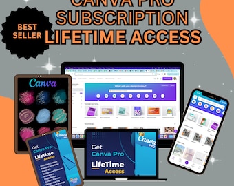 Canva Pro Subscription Lifetime Access