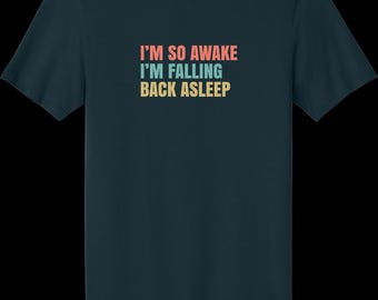 Einschlafen, Flat Earth Tshirt, Verschwörungstheory, subtiler Stil, Fake Geschichte, Firmament oben