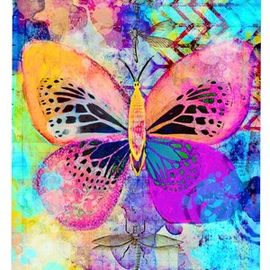 On The Wings of Change  butterfly print