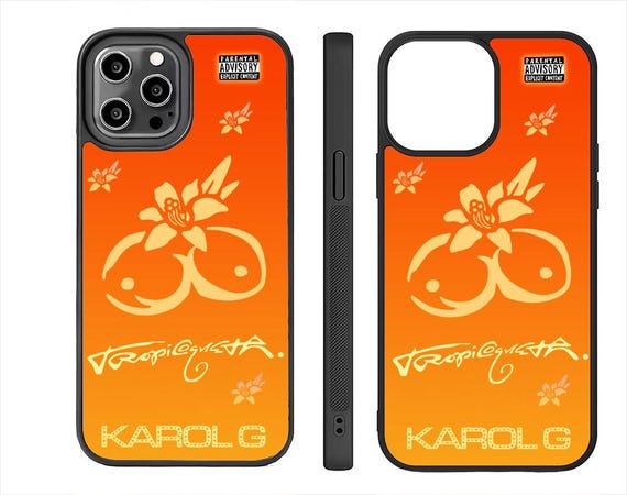 PopSockets PopGrip MagSafe – Merch Ufficiale Karol G Tropicoqueta Con Anello Adattatore, Top Intercambiabile